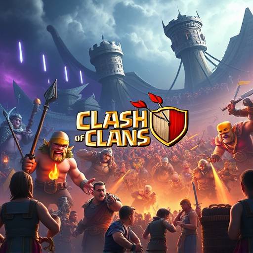 Game cover art for 'Clash of Clans'.